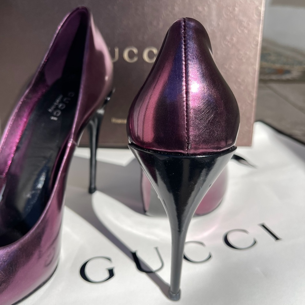 Gucci Glow Light Mirto Shoes - Picture 11 of 12